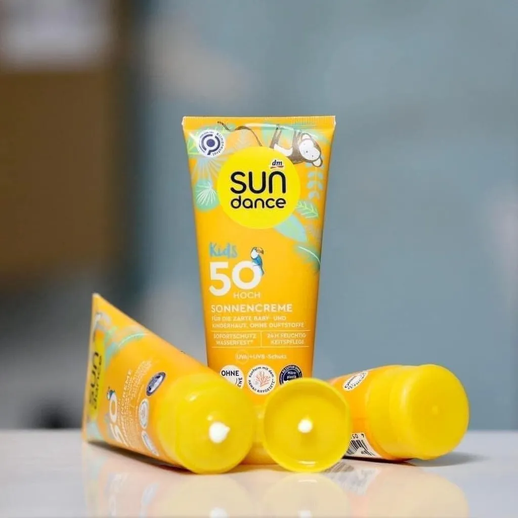 Alternative view of Kem Chống Nắng Trẻ Em Nội Địa Đức Spf Tuýp 100 Ml - Sundance