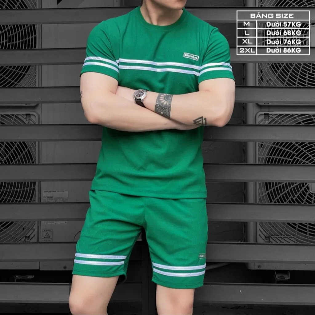 Alternative view of Bộ Thể Thao Nam Vải Xốp Tổ Ong – Men’style