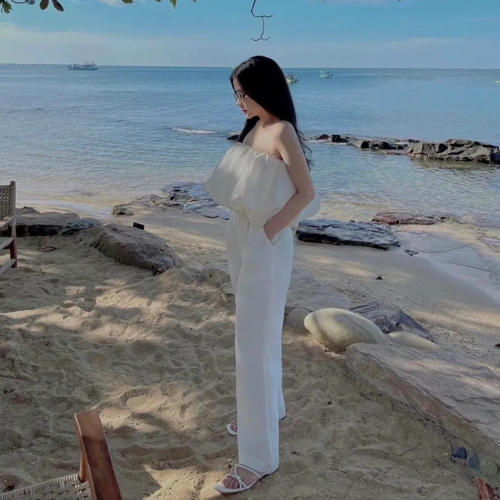 Alternative view of Set Áo Crtop Quần Công Sở Sang Chảnh V522 - Haka Mây