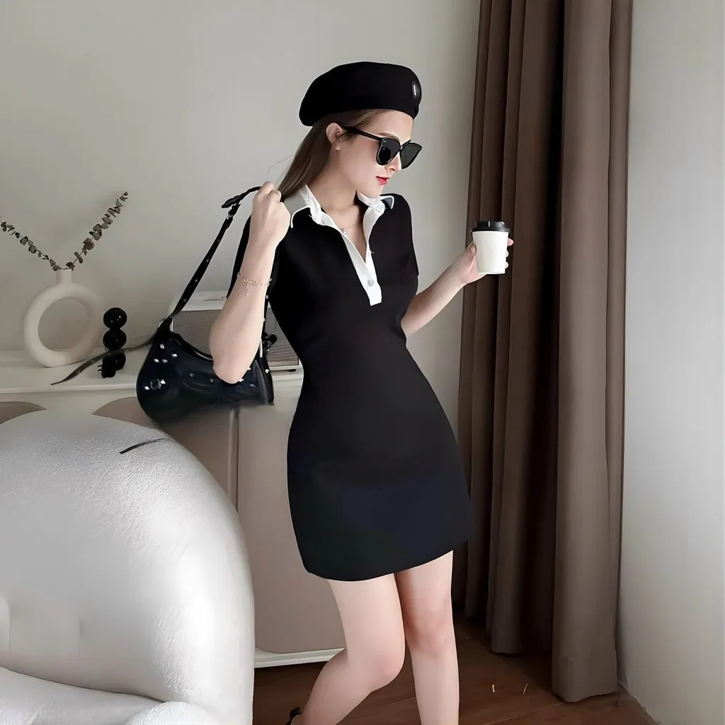 Alternative view of Đầm Body Có Cổ Tôn Dáng Sang Chảnh V520 - Haka Mây