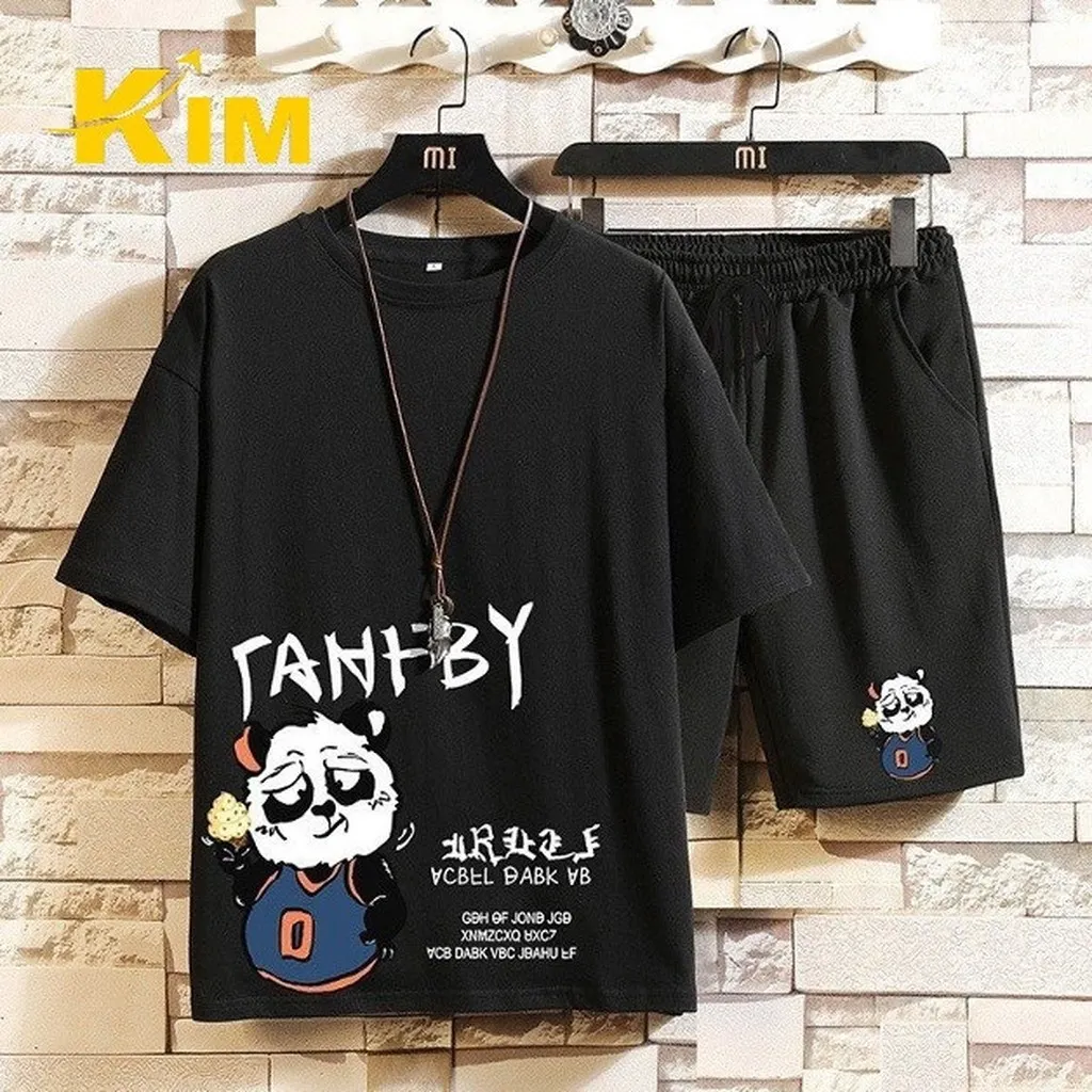 Alternative view of Set Bộ Thể Thao Gấu Panda - Kim