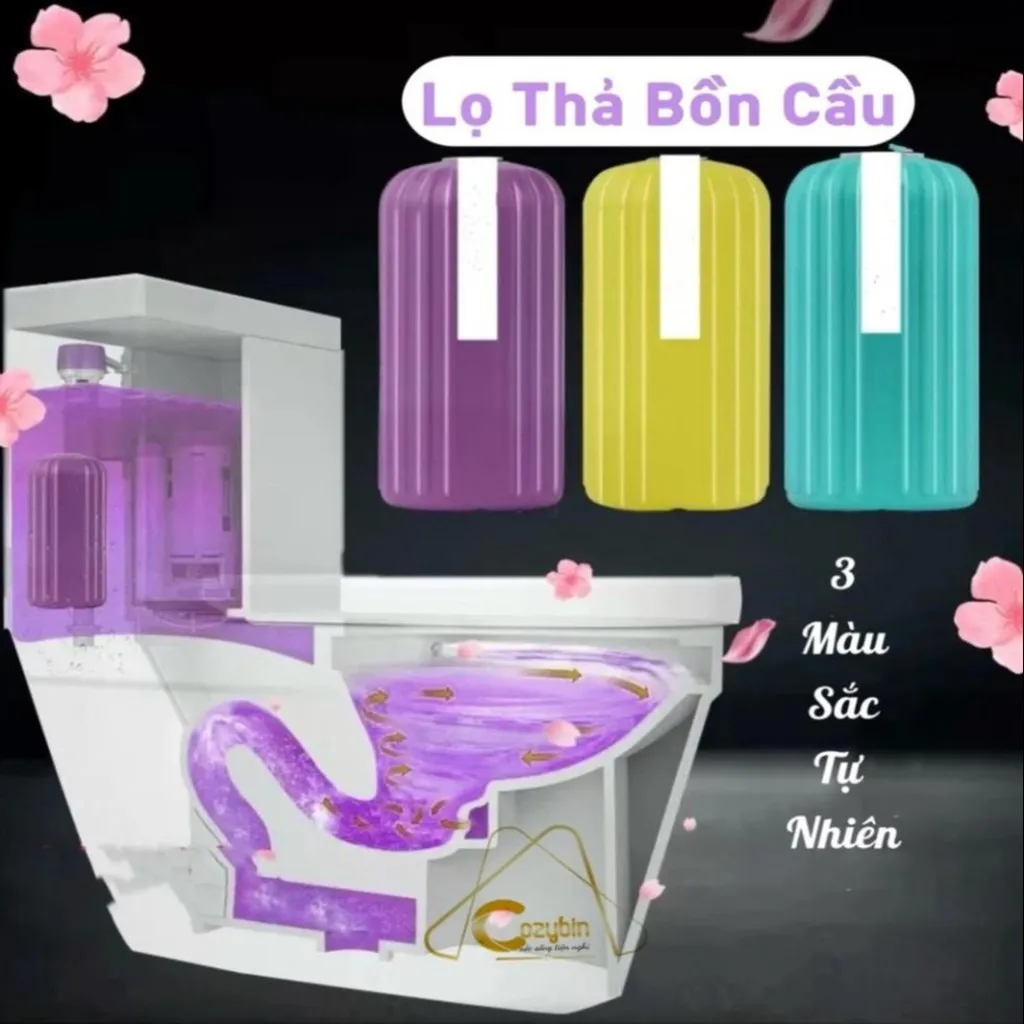 Lọ Thả Bồn Cầu, Diệt Khuẩn Khử Mùi Phiên Bản Mới - Su