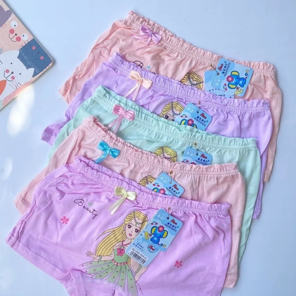 Quần Chip Bé Gái Phong Cách Dễ Thương Dạng Đùi Chất Cotton Đẹp Vải Mịn Mát - Happy Fashion Store