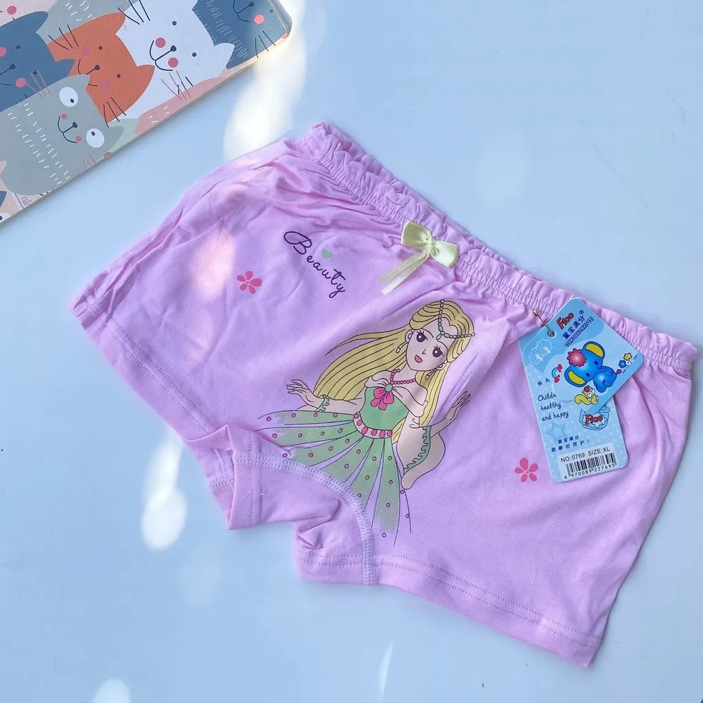 Alternative view of Quần Chip Bé Gái Phong Cách Dễ Thương Dạng Đùi Chất Cotton Đẹp Vải Mịn Mát - Happy Fashion Store