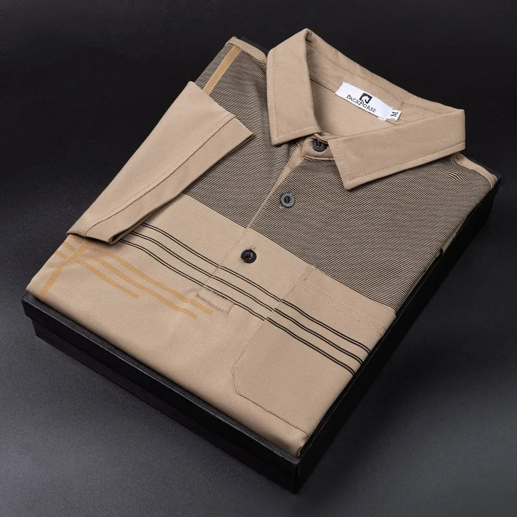 Áo Thun Cổ Bẻ Thiết Kế Cao Cấp Polo Pack Túi M1 - Thời Trang Hc