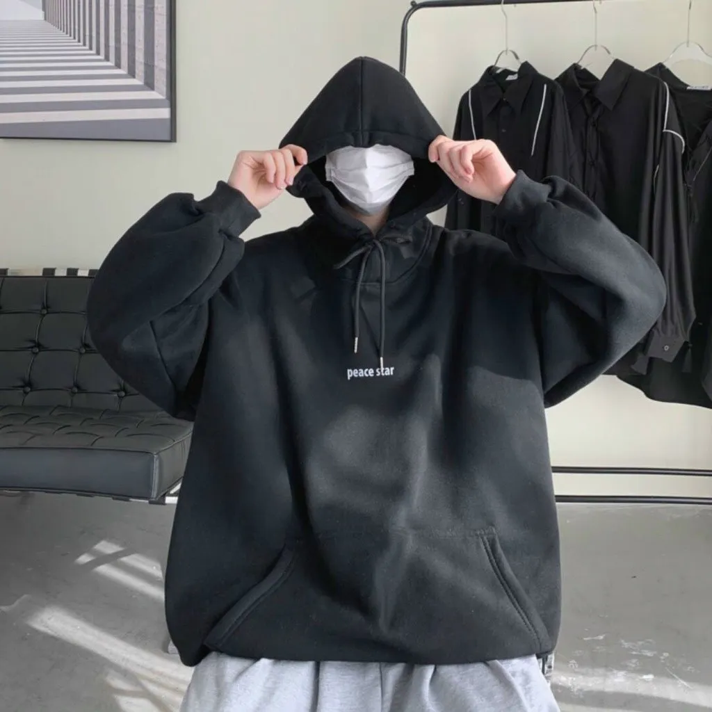 Alternative view of Combo Áo Thun Hoodie Peace Star Và Quần Lửng Kaki Trơn – Ausa House