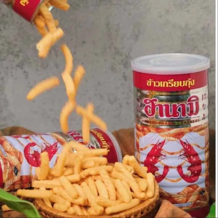 Snack Tôm Hanami Thái Lan Lon 110gr Siêu Ngon - Minh Ngọc