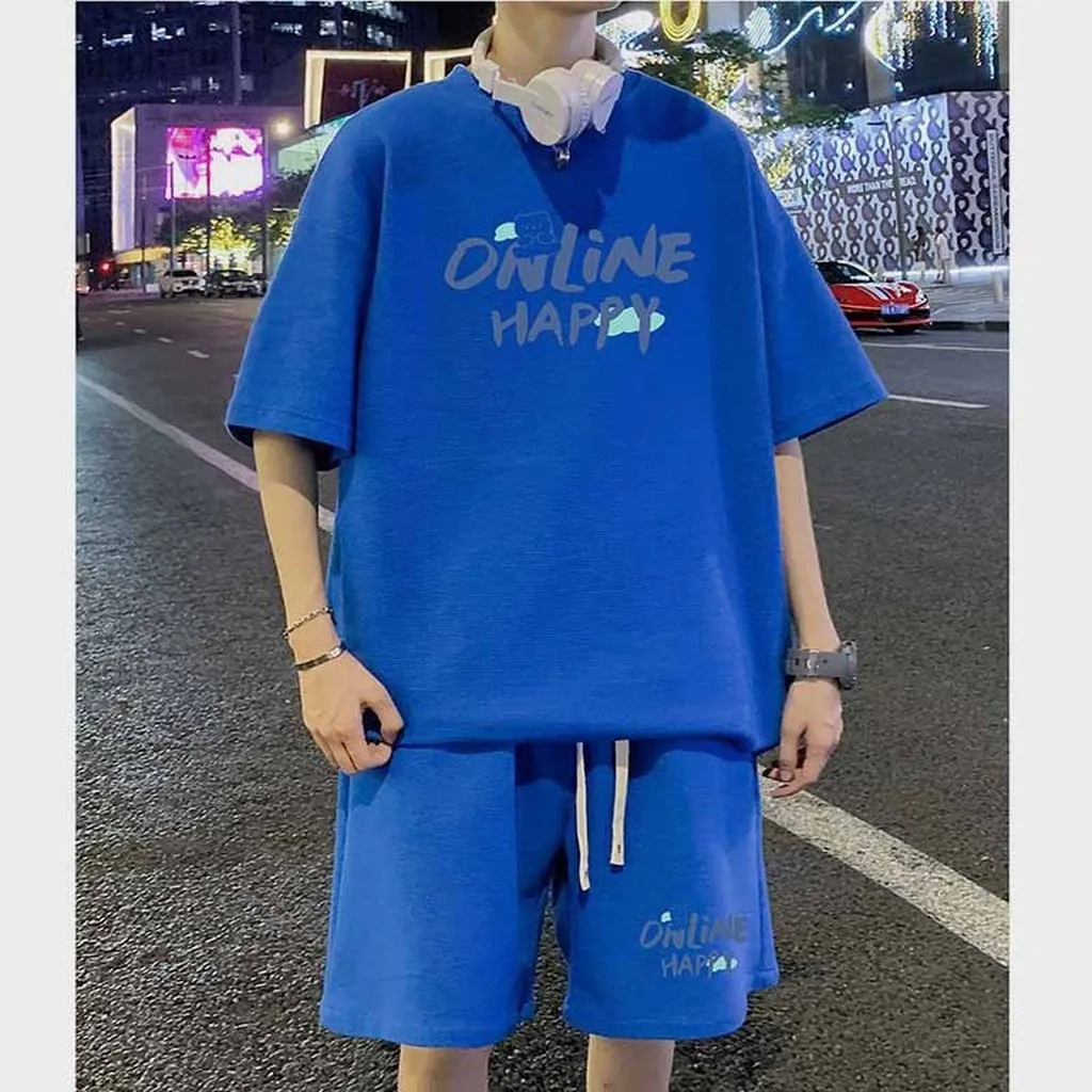 Đồ Bộ Thể Thao Nam In Chữ Online Phong Cách Thể Thao Unisex - Kim