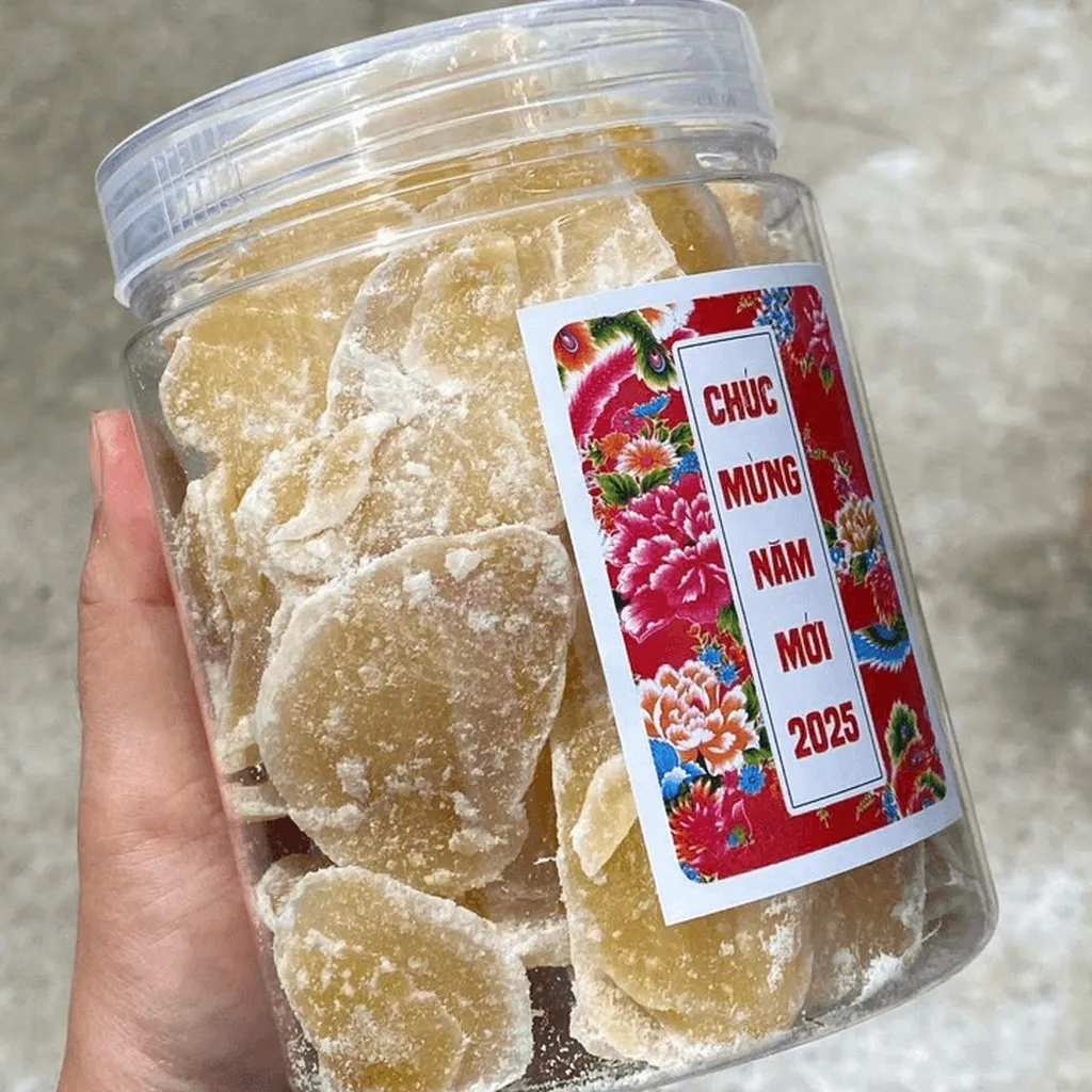 Alternative view of Mứt Gừng Miếng Dẻo - Ngọt Ấm Ngàn Yêu Thương 500g - Winnie House