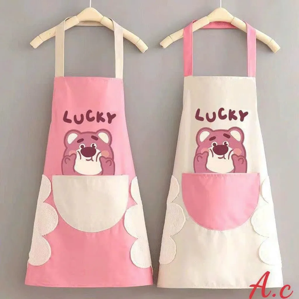 Tạp Dề Nấu Ăn Họa Tiết Ngẫu Nhiên - Su Clothing