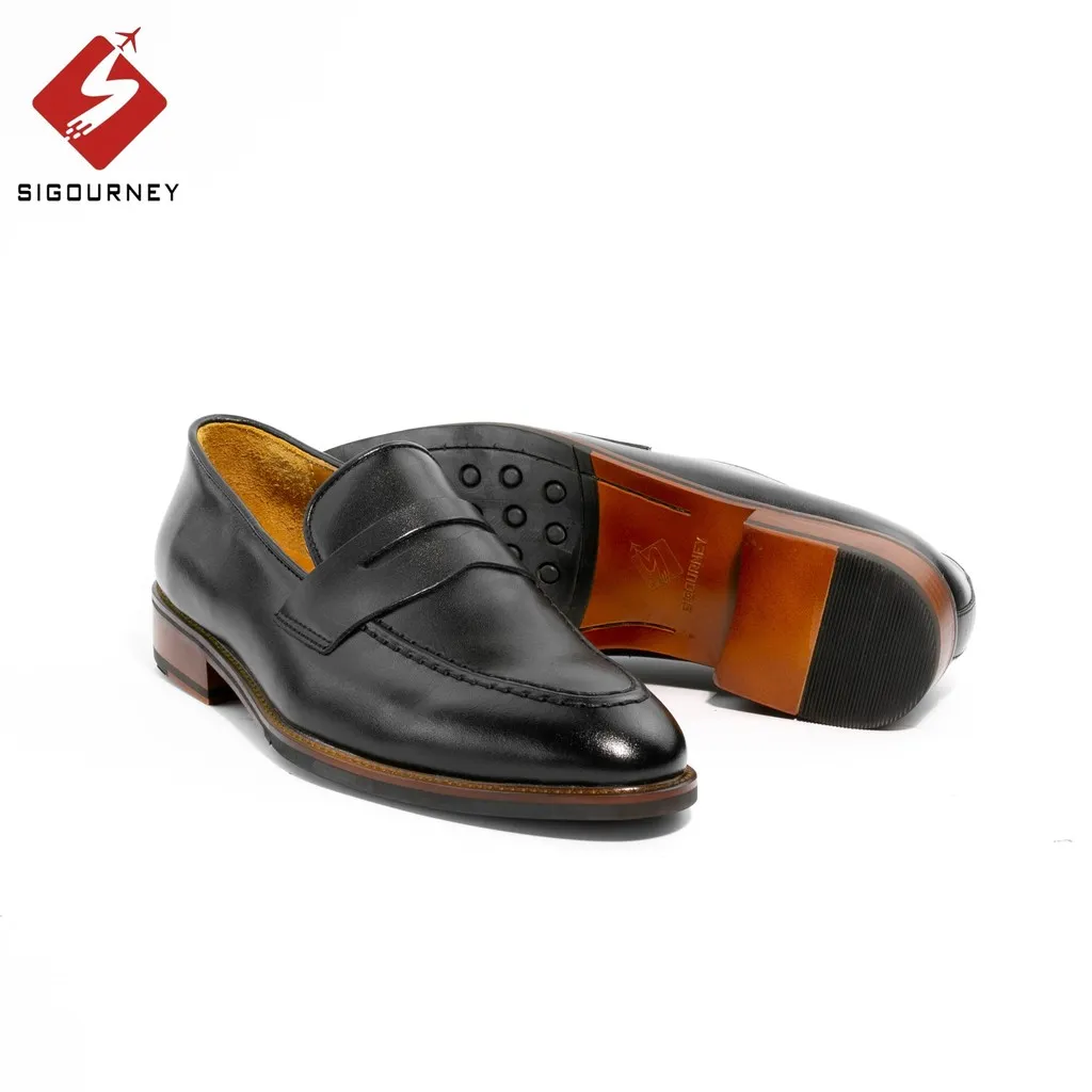 Alternative view of Giày Loafer Nam Da Bò Nhập Khẩu Đế Phíp Cao Cấp Scc-01 - Sigourney