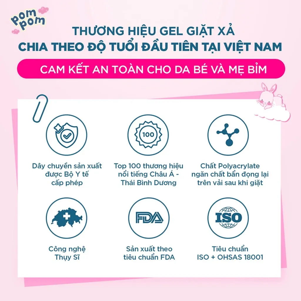 Alternative view of [combo 2 Túi 2.7l] - Dành Cho Bé Sơ Sinh - Gel Giặt Xả 2in1- Sạch Sâu - Kháng Khuẩn - Khử Mùi Nôn Trớ, Ọc Sữa, Tè Khai-lưu Hương Phấn Thơm Dịu Nhẹ