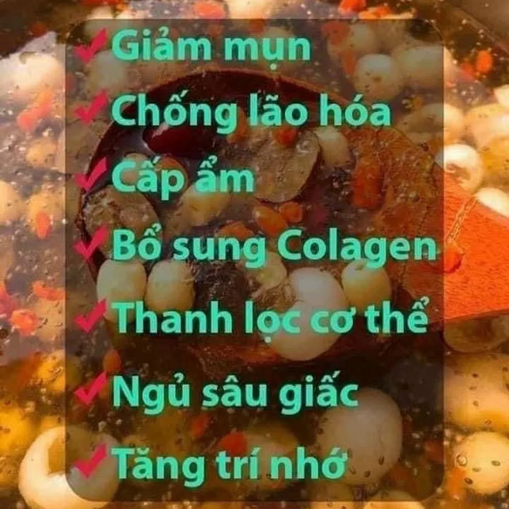 Alternative view of Chè Dưỡng Nhan Tuyết Yến 12 Vị 400g - Winnie House