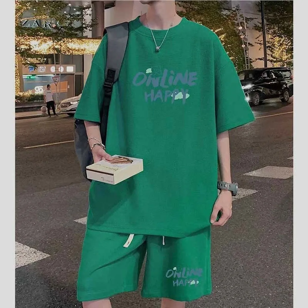 Alternative view of Đồ Bộ Thể Thao Nam Nữ Unisex Online Happy - Ausa House