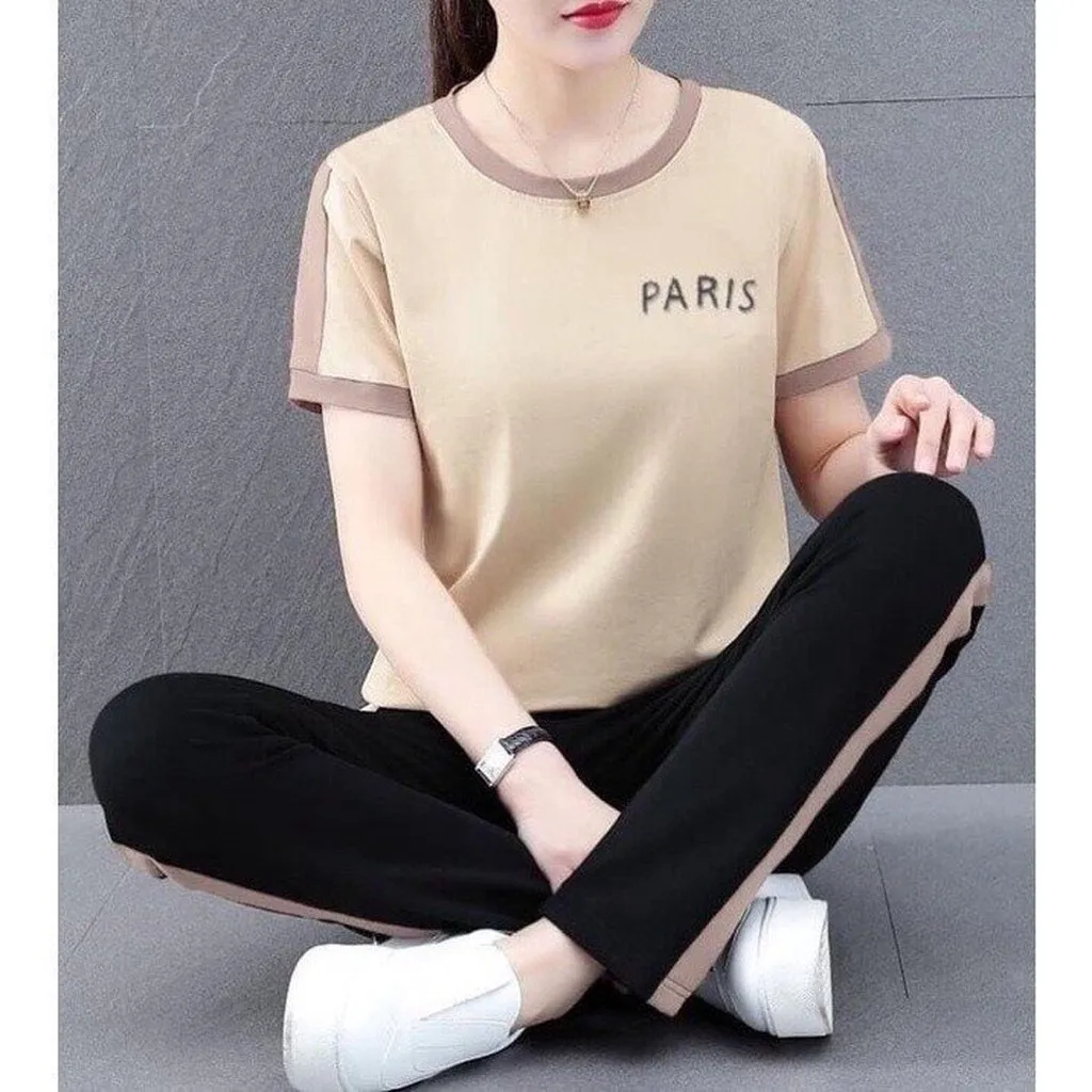 Alternative view of Đồ Bộ Thun Dài Pari Siêu Mới Tinh Hot Trend - Be Yourself