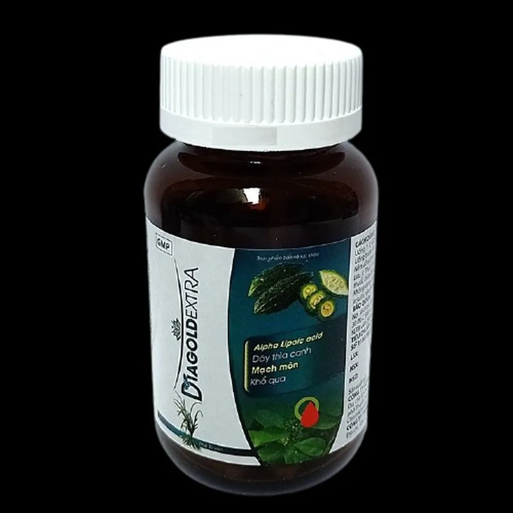Alternative view of Viên Uống Diagoid Extra Giúp Giảm Choreterol Máu,cải Thiện Biến Chứng Bệnh Tiểu Đường Hộp 30 Viên - Th Pharma