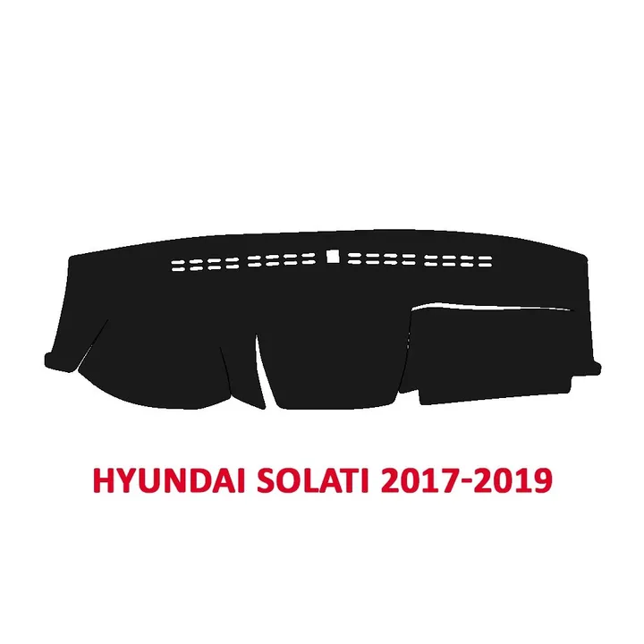 Thảm Taplo Cao Cấp Dành Cho Xe Hyundai Solati 2017-2019 Chất Liệu Nhung