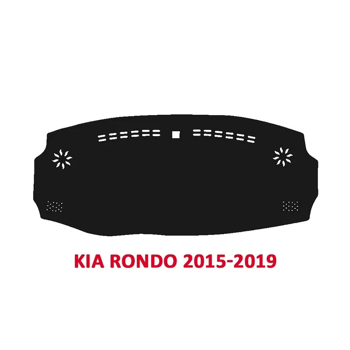 Thảm Taplo Cao Cấp Dành Cho Xe Kia Rondo 2015-2019 Chất Liệu Nhung