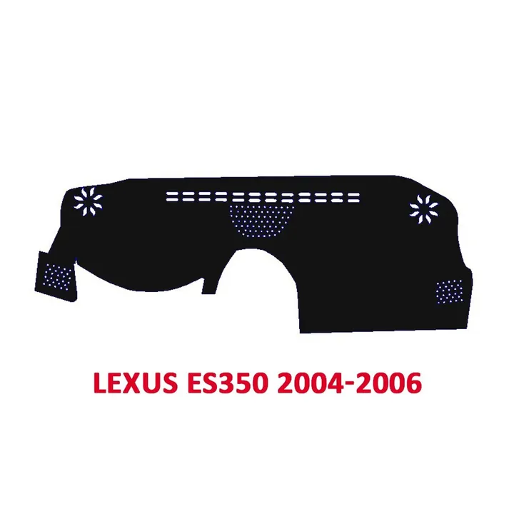 Thảm Taplo Cao Cấp Xe Lexus Es350 2004-2006 Chất Liệu Nhung, Da Vân Gỗ, Da Carbon