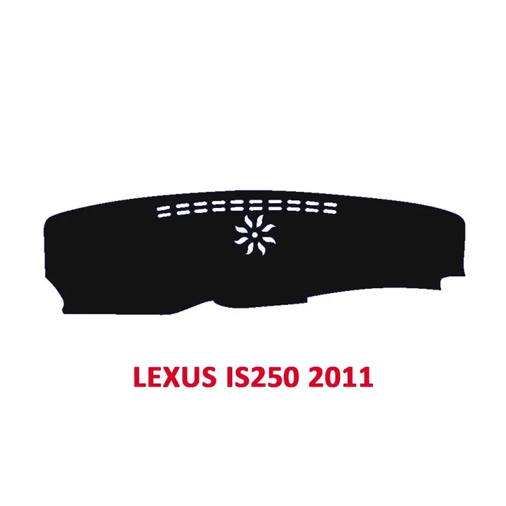 Thảm Taplo Cao Cấp Xe Lexus Is250 2011 Chất Liệu Nhung, Da Vân Gỗ, Da Carbon