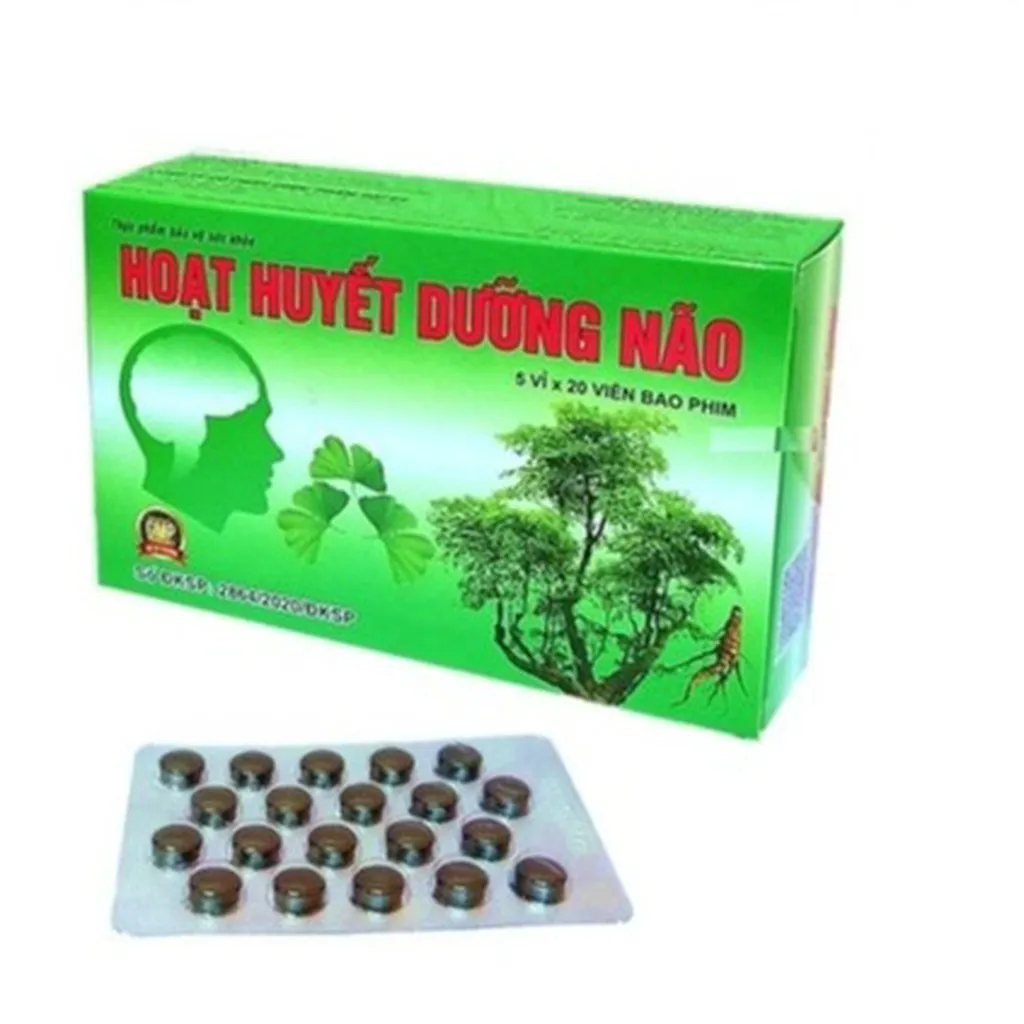 Alternative view of Viên Uống Hoạt Huyết Dưỡng Lão Giúp Tăng Trí Nhớ, Lưu Thông Máu Hộp 100 Viên - Đại Uy