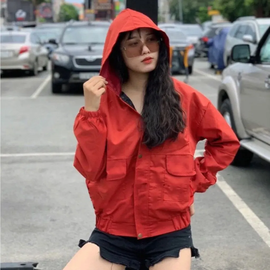 Alternative view of Áo Khoác Nữ Áo Khoác Nữ Kaki Chống Nắng Nhiều Màu Lựa Chọn Siêu Hot - Htm Fashion