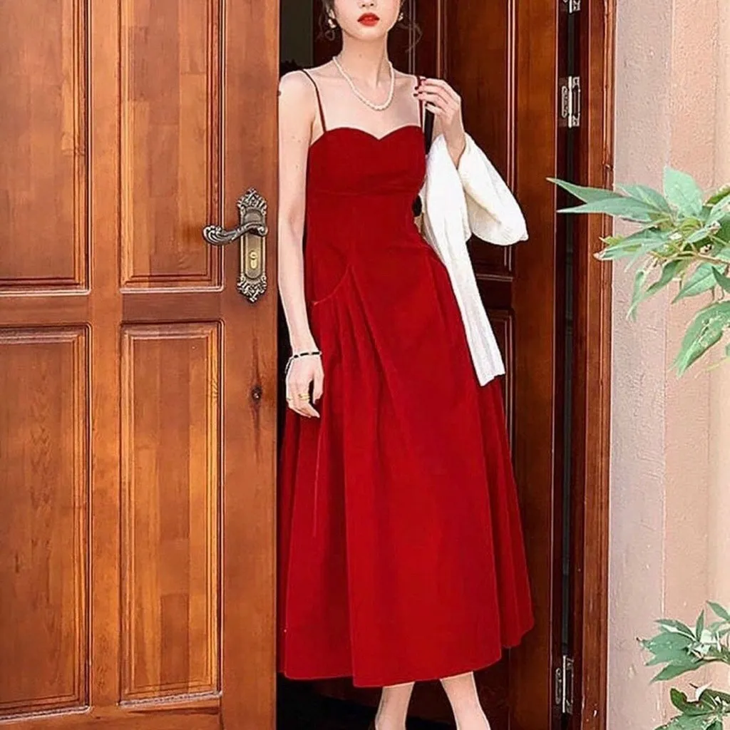 Alternative view of Set Áo Khoác Tăm Gân Kèm Đầm Xếp Ly Hai Túi (có Mút) V144 - Cloudy Dress