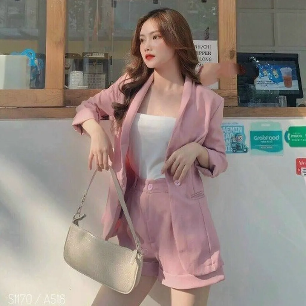 Alternative view of Set Váy 3 Món Công Sở Cá Tính V233 - Cloudy Dress