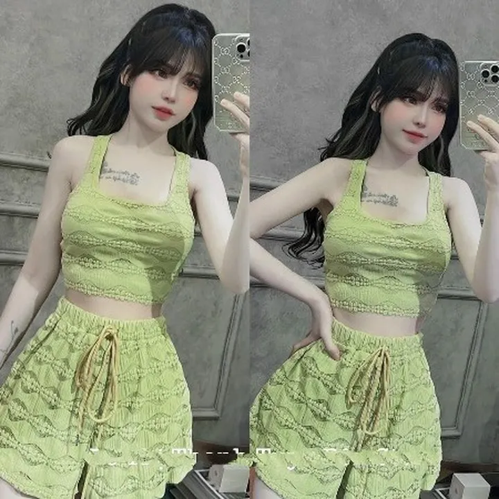 Alternative view of Set Đùi Ren Sexy Hai Dây V246 - Cloudy Dress