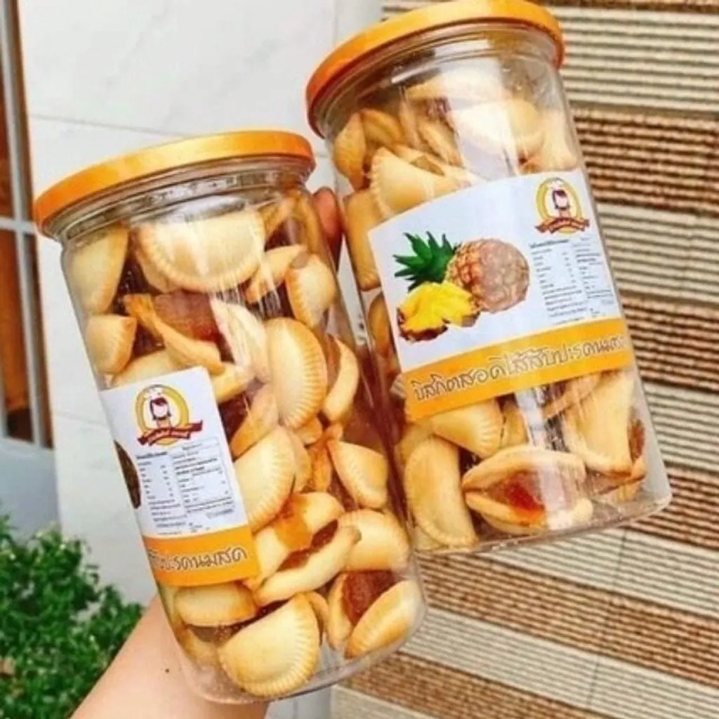 Alternative view of Bánh Sò Khóm Thái Lan 260g/lon - Ăn Vặt - Minh Ngọc