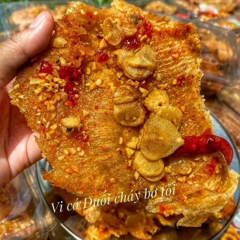 Vi Cá Đuối Cháy Bơ Tỏi Đỉnh Của Chóp 300g Kèm Sốt - Winnie House