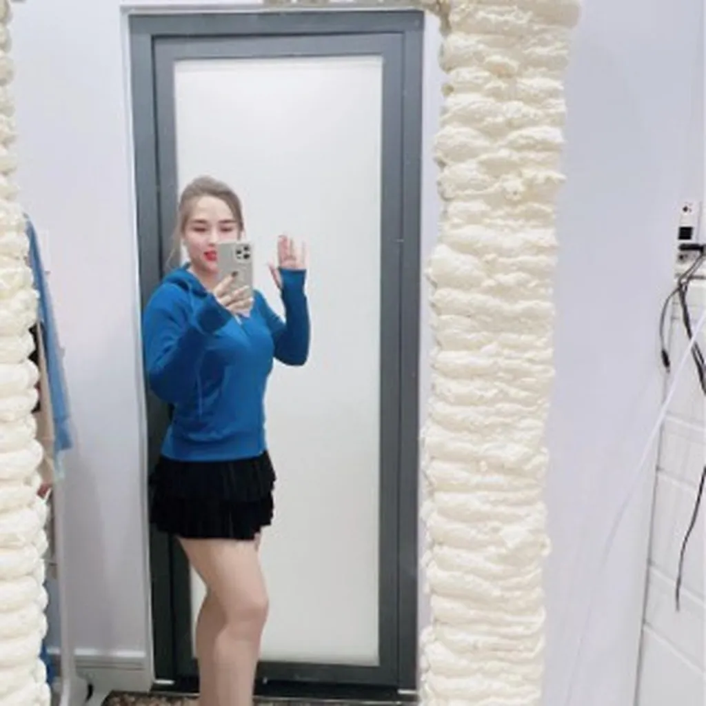Alternative view of Áo Khoác Gân Trơn Nữ Cao Cấp Gk11 - Be Yoursefl