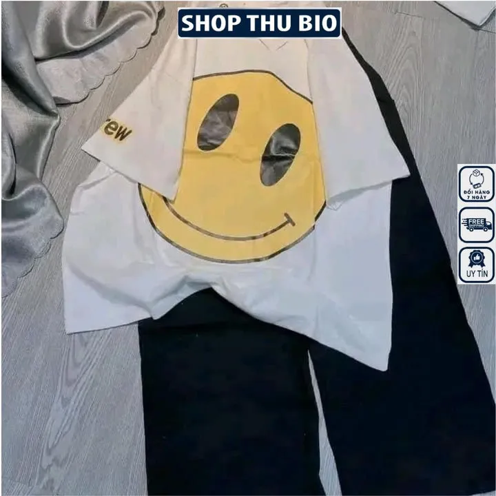 Alternative view of Set Quần Áo Nữ Tổng Hợp Unisex Form Rộng