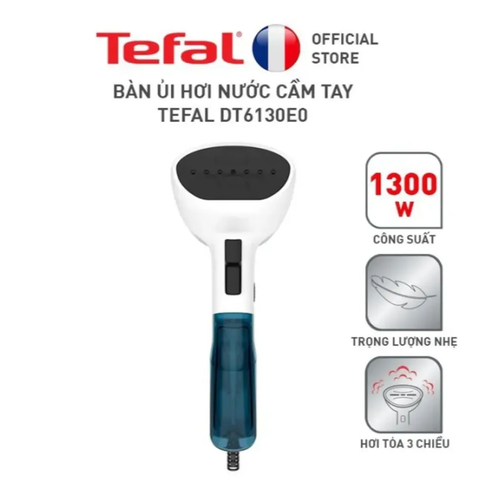 Alternative view of Bàn Ủi Hơi Nước Cầm Tay Dạng Du Lịch Tefal Dt6130e0 - Sht House