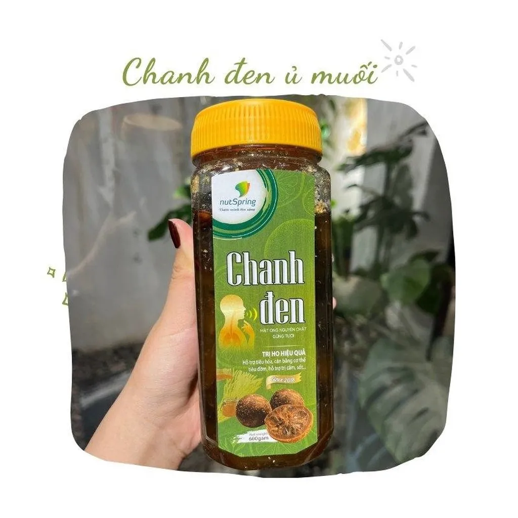 Alternative view of Chanh Đen Ủ Muối Hồng Himalaya Ngâm Mật Ong Thực Dưỡng - Nutspring