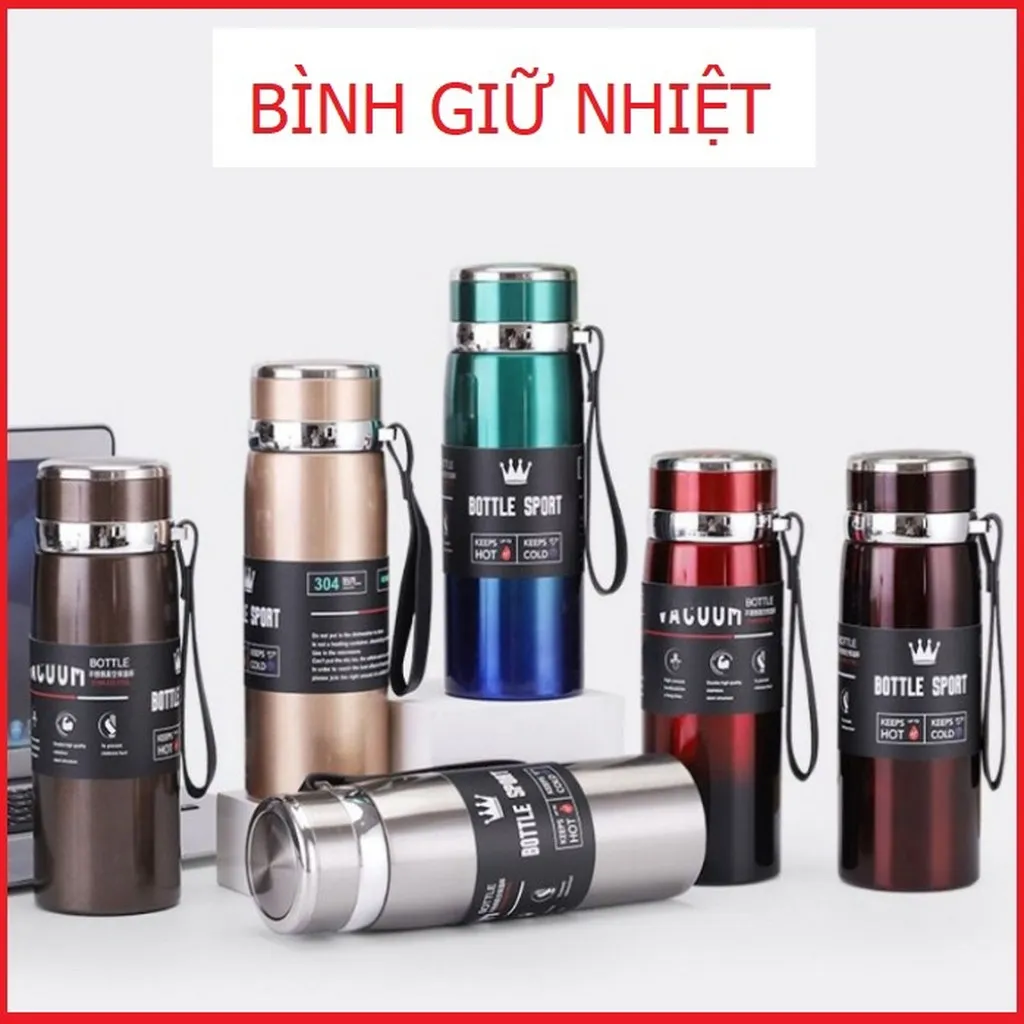 Bình Giữ Nhiệt Inox 304 Cao Cấp Vaccuum Ctb142- Bechip