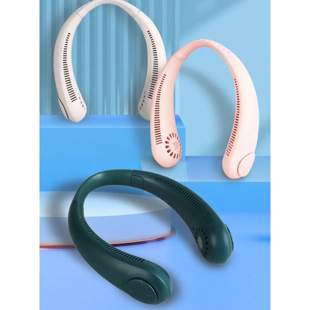 Quạt Đeo Cổ Không Cánh N20, Loại Sạc Usb - Su