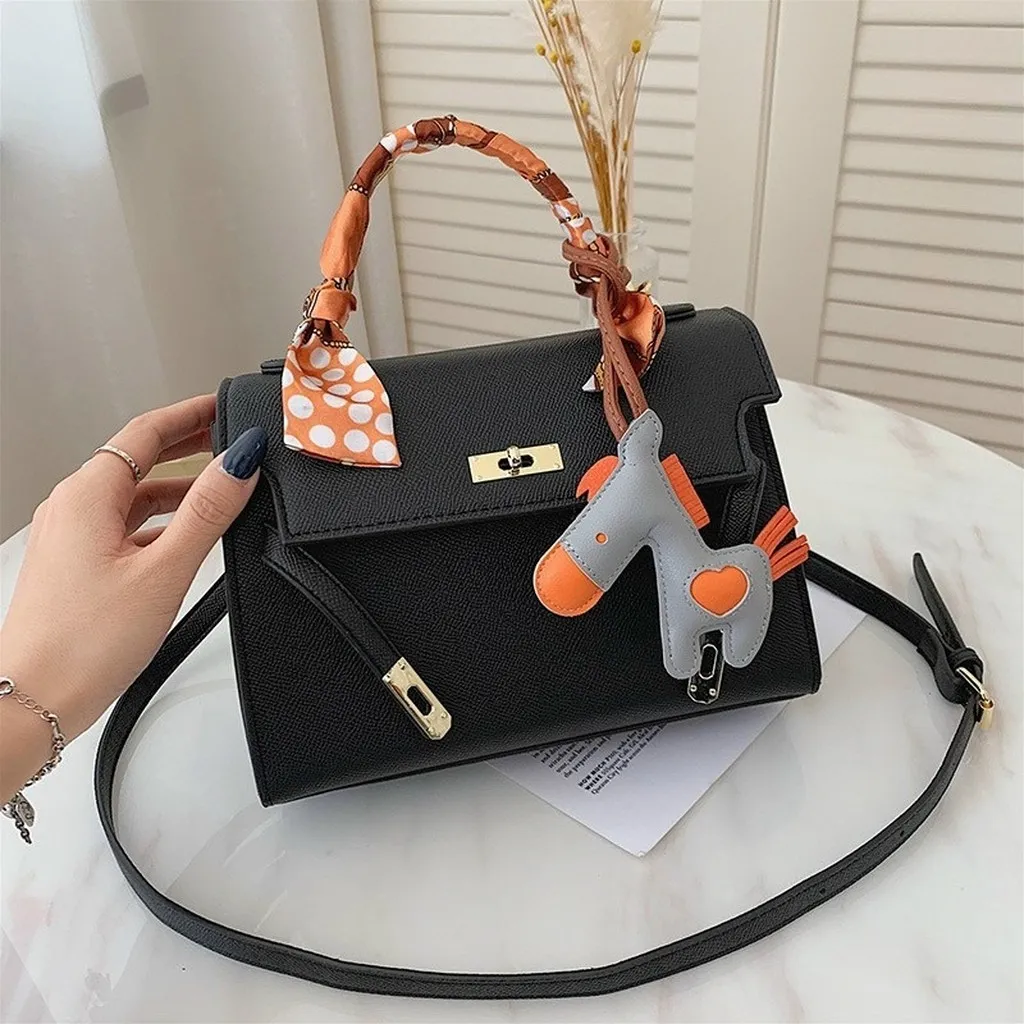 Alternative view of Túi Xách Hm Kelly Cao Cấp Tặng Kèm Khăn 2 Size T080 - Trùm Sỉ Vn