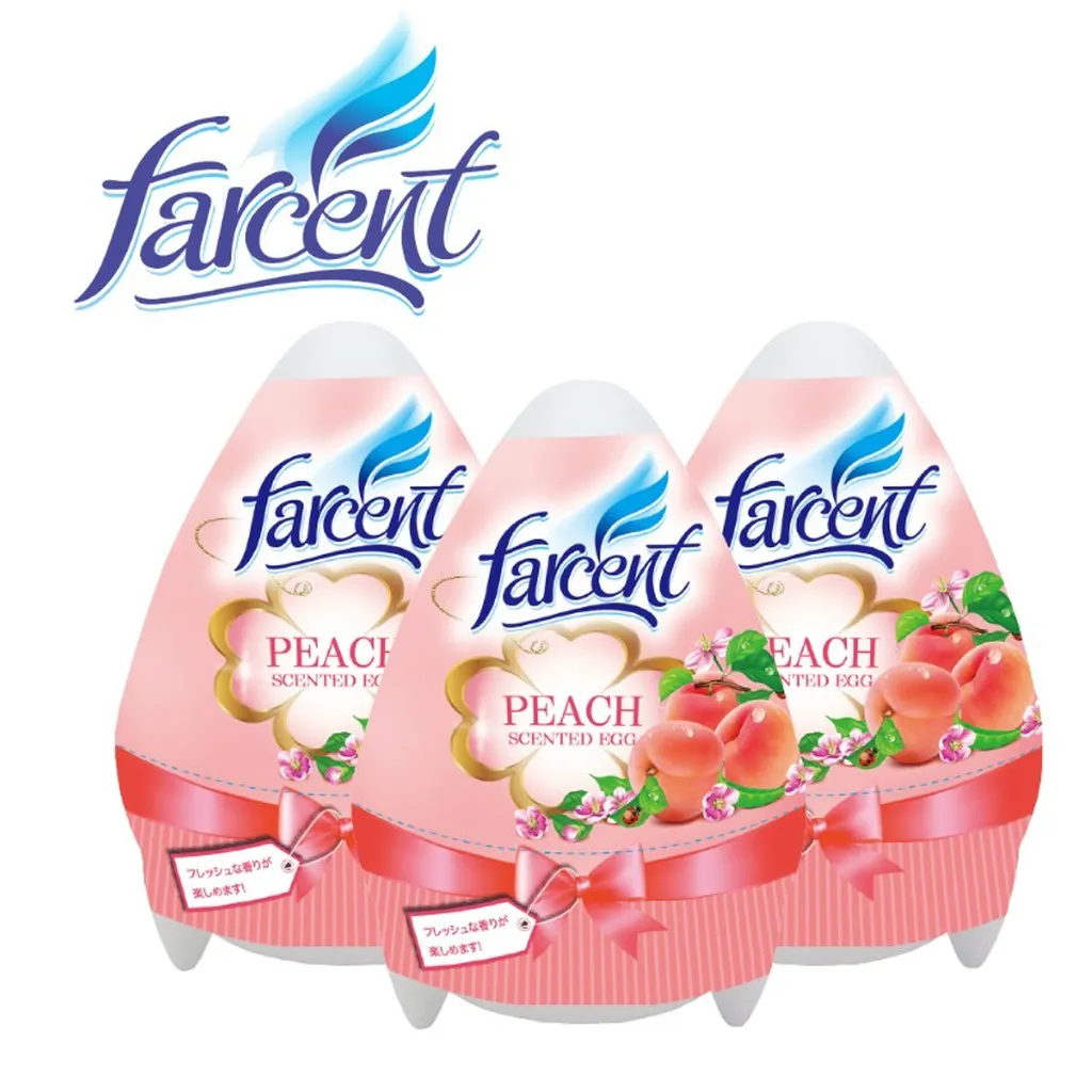 Alternative view of Hộp Sáp Trứng Farcent Hương Đào 170g - Farcent