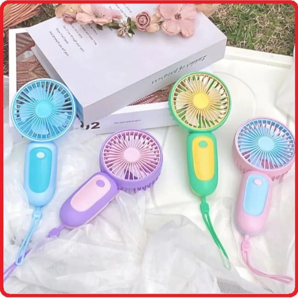 Alternative view of Quạt Tích Điện Mini Cầm Tay Nhỏ Gọn, Tiện Lợi Ctb154 – Bechip