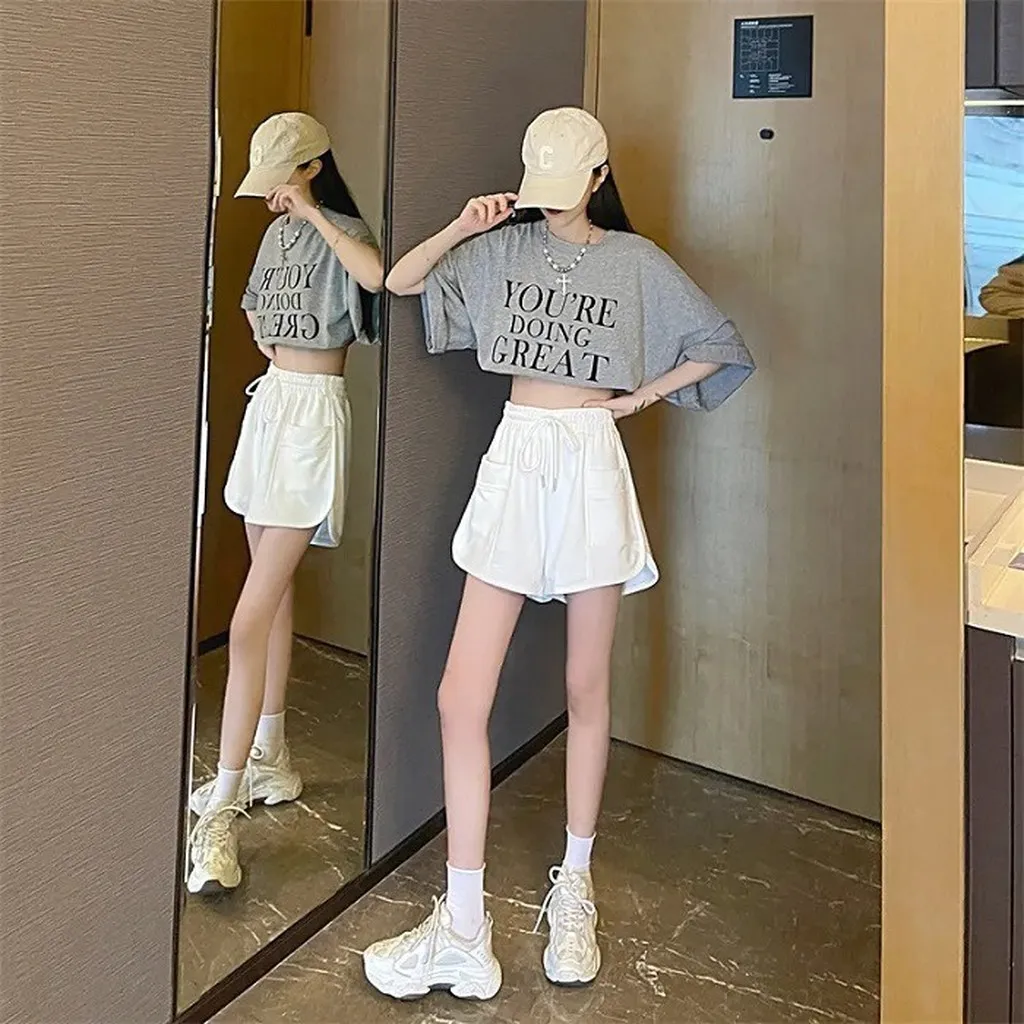 Alternative view of Quần Short Da Cá Phối 2 Túi Thục To, Dáng Ngắn Năng Động Slcxq59 - Chipxinhxk