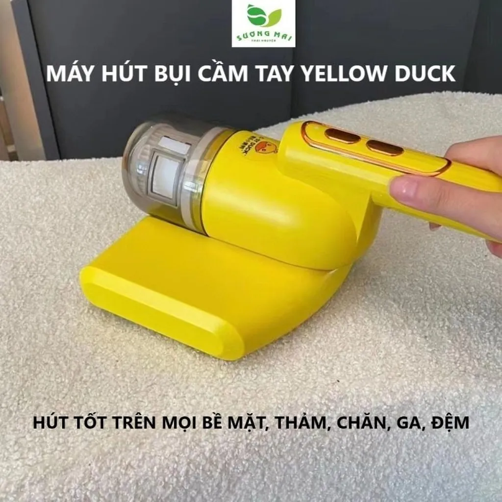 Máy Hút Bụi Cầm Tay Yellow Duck Diệt Khuẩn 99% Bằng Uv - Sương Mai