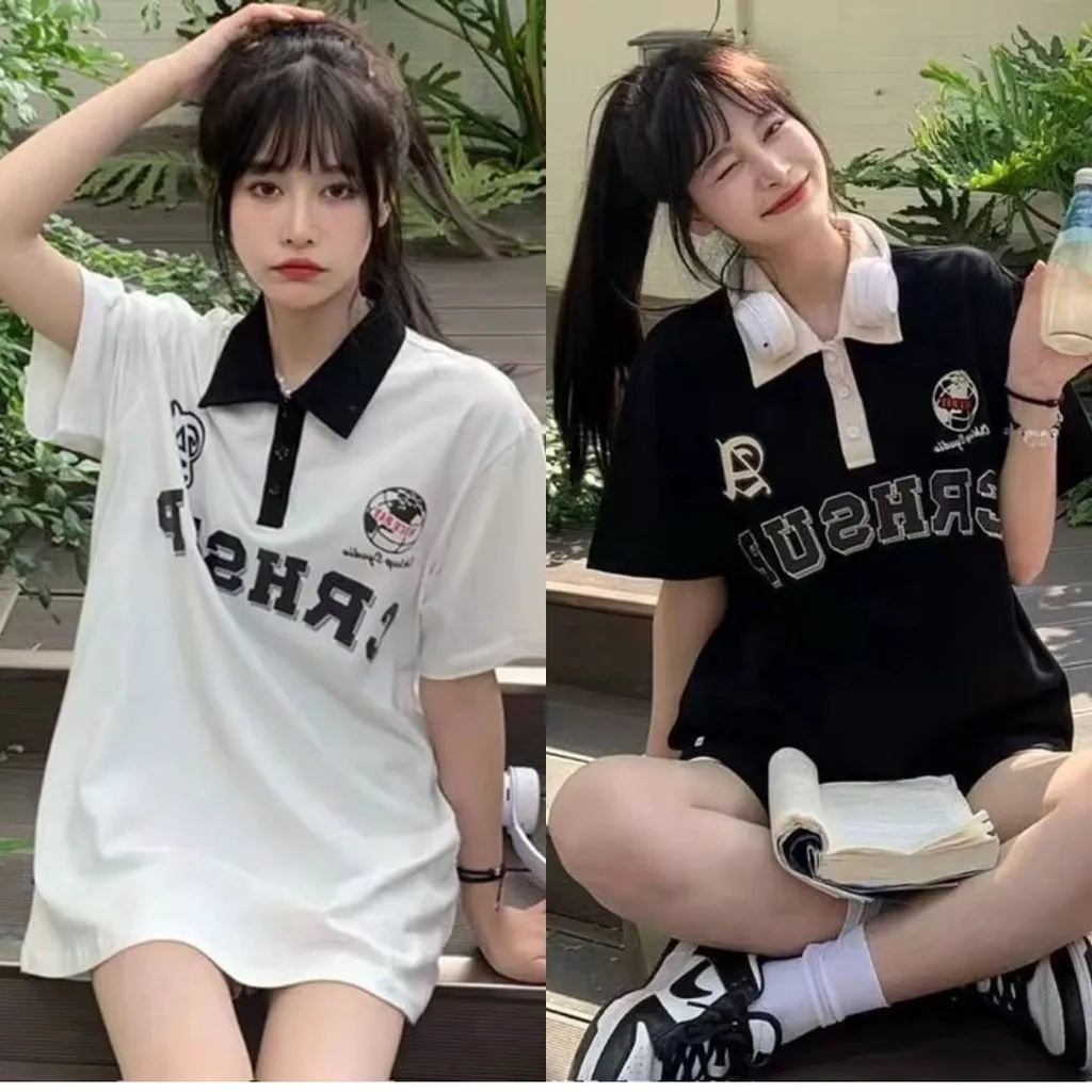 Alternative view of Áo Thun Polo Có Cổ Bẻ - Crh Sup Form Rộng