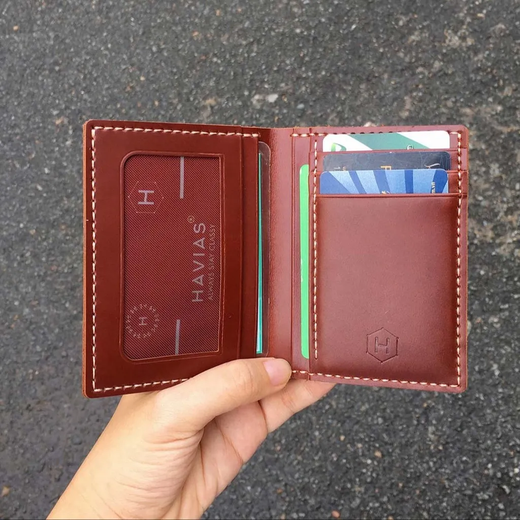 Alternative view of Ví Da Đứng Venumi Handcrafted Wallet Hiện Đại - Havias