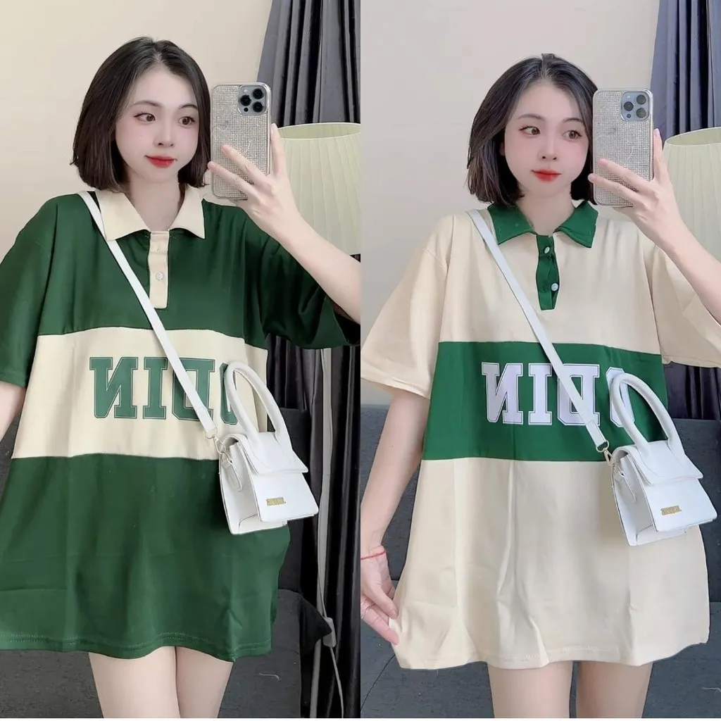 Áo Polo Chất Cotton Su Form Rộng Cổ Bẻ Chữ -odin