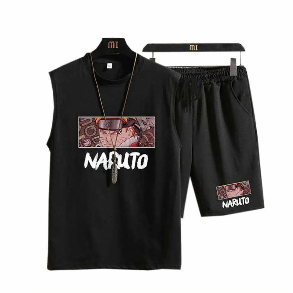 Alternative view of Đồ Bộ Thể Thao Nam Nữ Unisex Naruto - Ausa House
