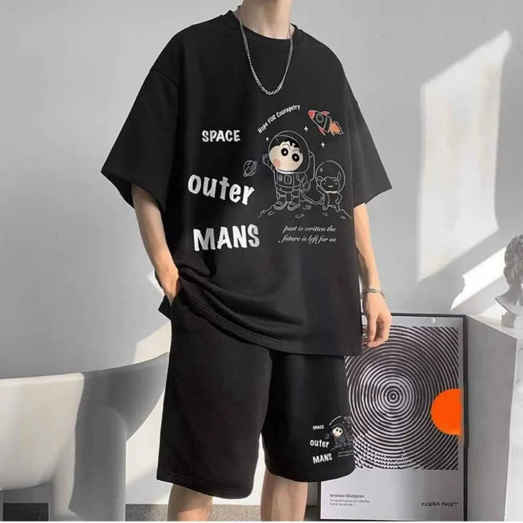 Alternative view of Đồ Bộ Thể Thao Nam Nữ Unisex Shin Outer Space