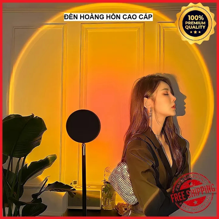 Đèn Hoàng Hôn 16 Màu Có Điều Khiển Loại Cao Cấp Khung Sắt D006 - Lady's Passion