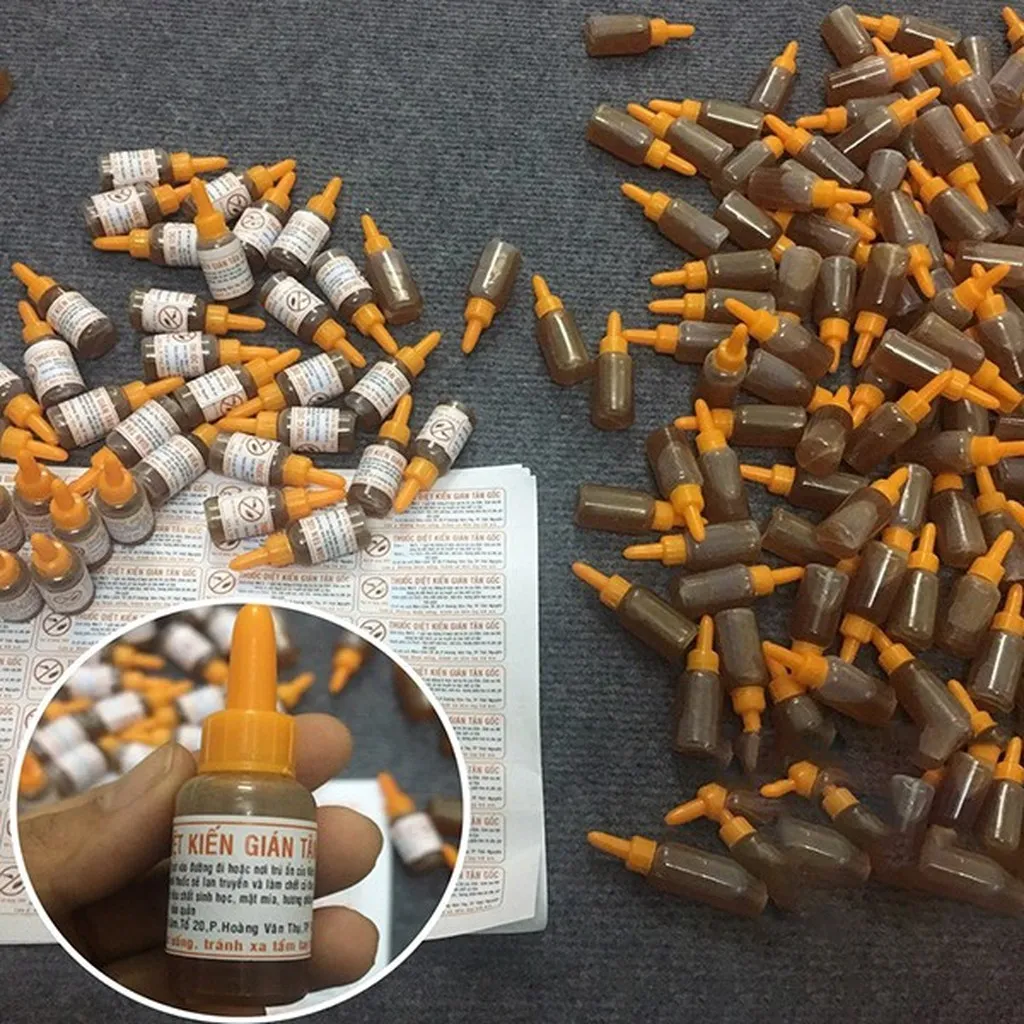 Alternative view of Set 5, 10 Lọ Thuốc Diệt Kiến Gián Sinh Học Hiệu Quả Ctb165 - Bechip