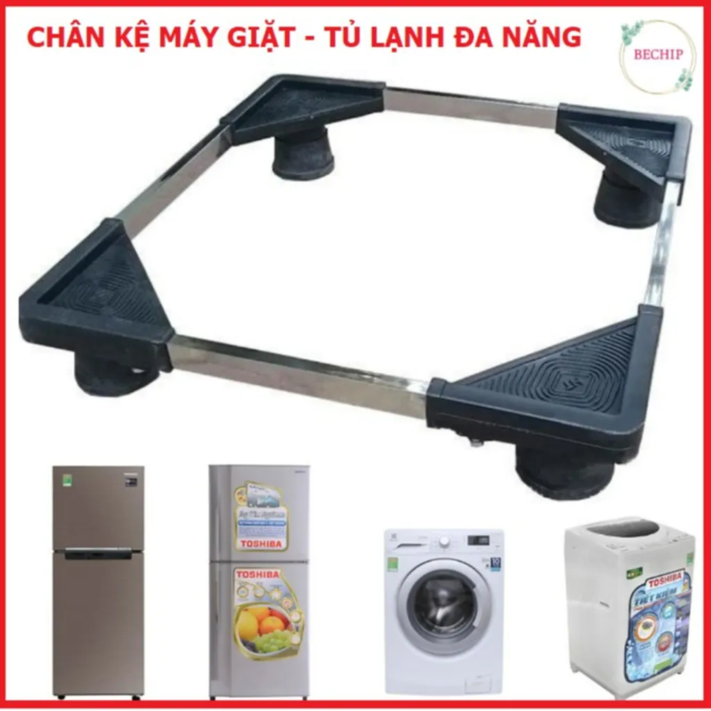 Chân Kệ Máy Giặt, Tủ Lạnh Đa Năng Ctb578 – Bechip